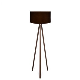 Opviq AYD-2933 Lámpara de Pie de Madera Marrón